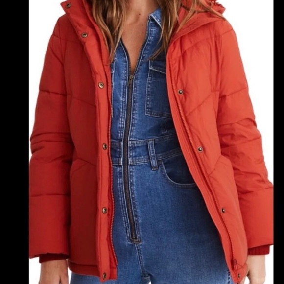Madewell Quilted Puffer Parka XXS - Picture 4 of 13